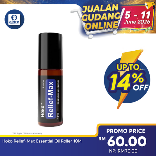 Hoko Essential Oil Relief-Max 10ml | Strengthen Immune System Hoko