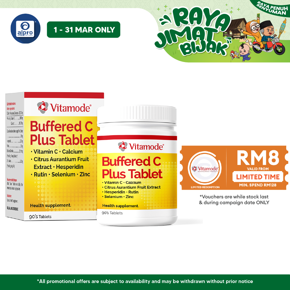 Vitamode Buffered C Plus Tablet 90s | Strengthen The Body Vitamode