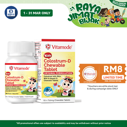 Vitamode Kids Colostrum-D 60s | Strengthening Kids Immune System Vitamode