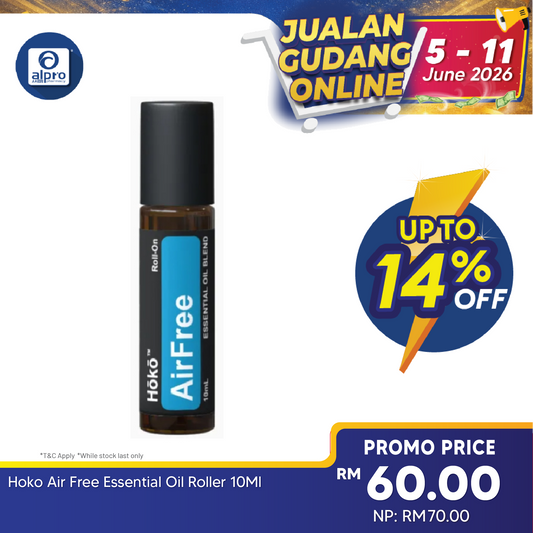 Hoko Essential Oil Air Free 10ml | Refreshing and Calming Aroma Hoko