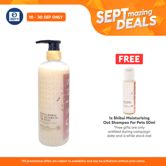 Shibui Moisturising Oat Shampoo For Pets 500ml Alpro Pharmacy
