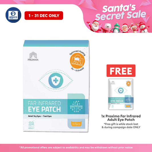 Proxima Far Infrared Eye Mask For Adult 5s | Relief Tired Eyes Alpro Pharmacy