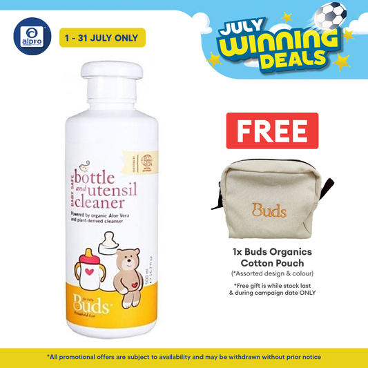 Buds Household Eco Baby Safe Bottle & Utensil Cleaner 500ml | Multipurpose Cleaner Buds