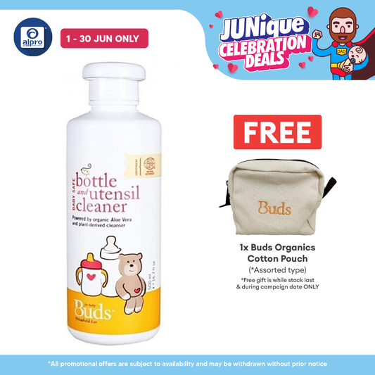 Buds Household Eco Baby Safe Bottle & Utensil Cleaner 500ml | Multipurpose Cleaner Buds