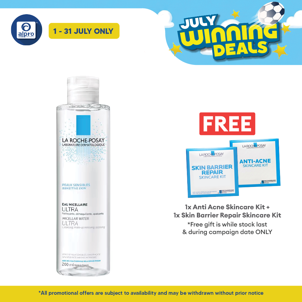 La Roche-Posay Ultra Sensitive Skin Micellar Water 200ml La Roche Posay