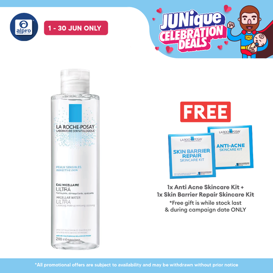 La Roche-Posay Ultra Sensitive Skin Micellar Water 200ml La Roche Posay