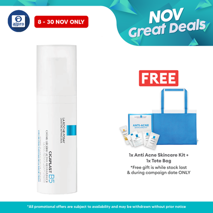La Roche-Posay Cicaplast B5 Ultra-Repair Light Cream 40ml Alpro Pharmacy