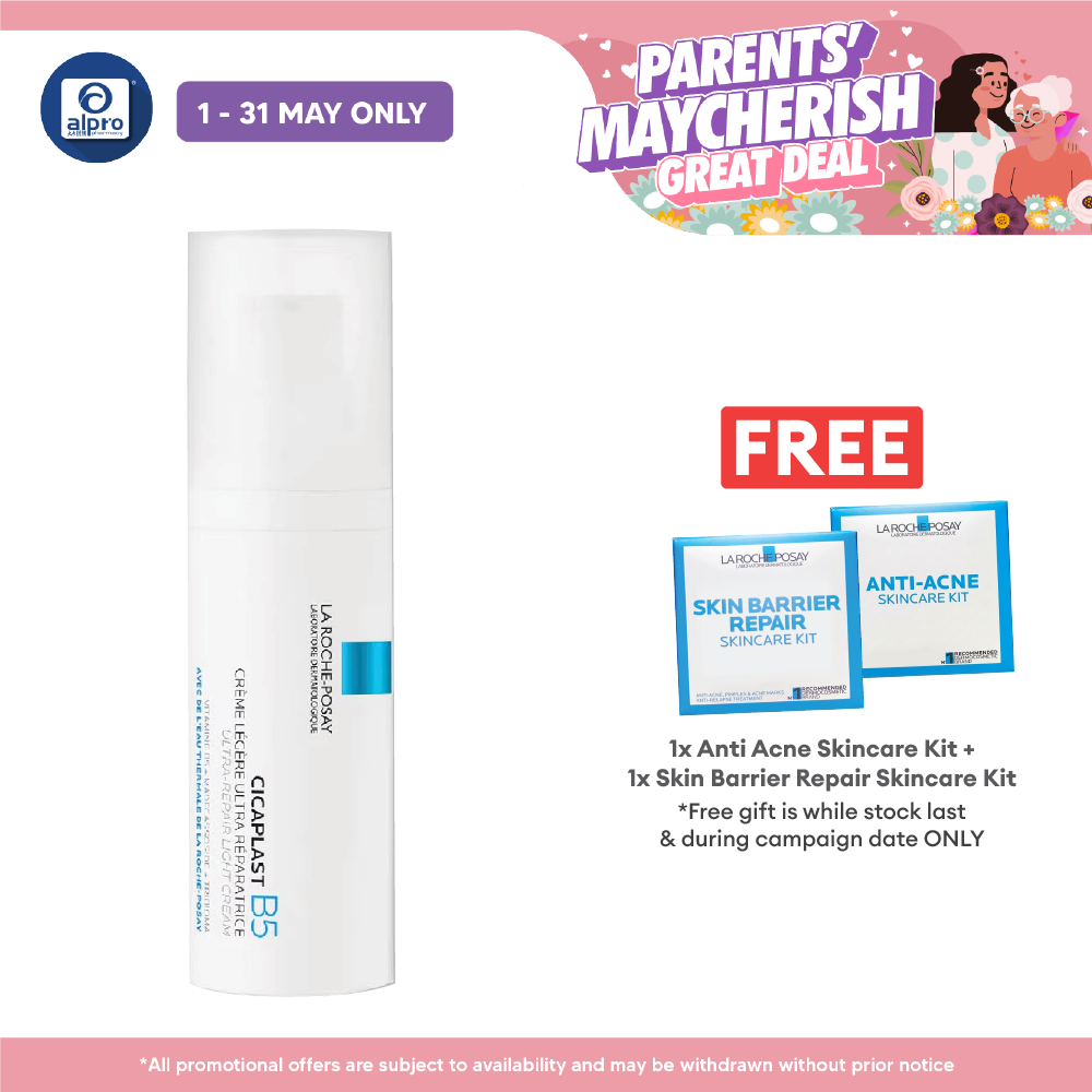 La Roche-Posay Cicaplast B5 Ultra-Repair Light Cream 40ml Alpro Pharmacy