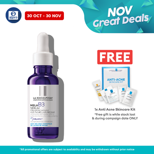 La Roche-Posay Mela B3 Serum 30ml | Hydrates Skin Alpro Pharmacy