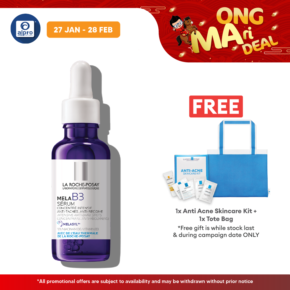 La Roche-Posay Mela B3 Serum 30ml | Hydrates Skin Alpro Pharmacy