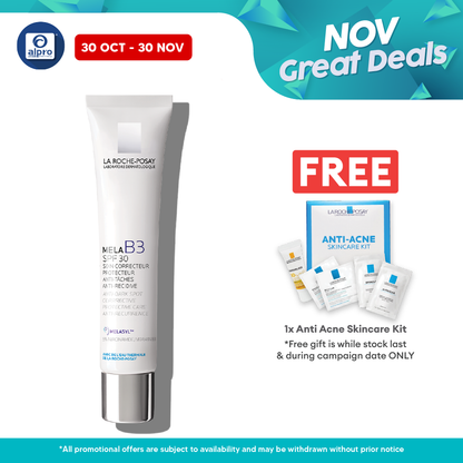 La Roche-Posay Mela B3 Cream SPF30 | 40ml Alpro Pharmacy