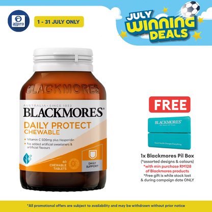 Blackmores Daily Protect Chewable 500 60s | No Added Artificial Flavours Blackmores