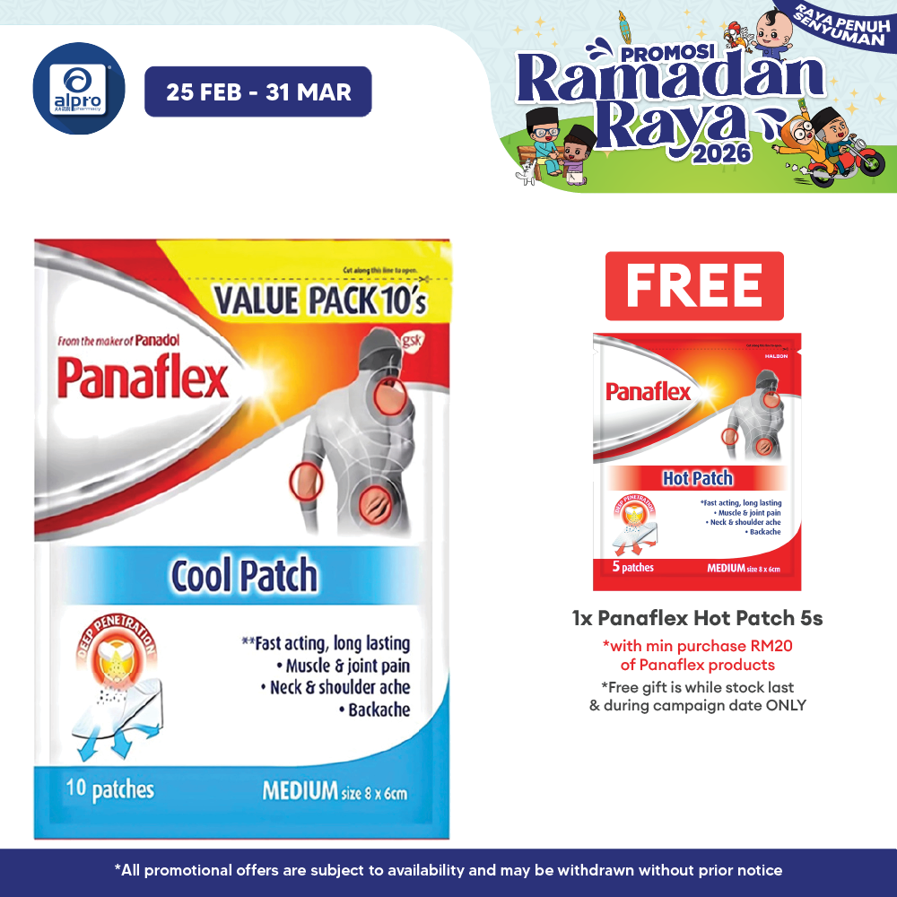 Panaflex Cool Patch 10s Value Pack | Provides Temporary Muscular Relief Protectist