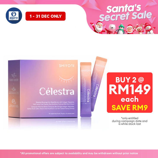 Shiyoni Celestra Collagen Drink 5g ×15 Sachets | Enhances Skin Collagen Production Shiyoni