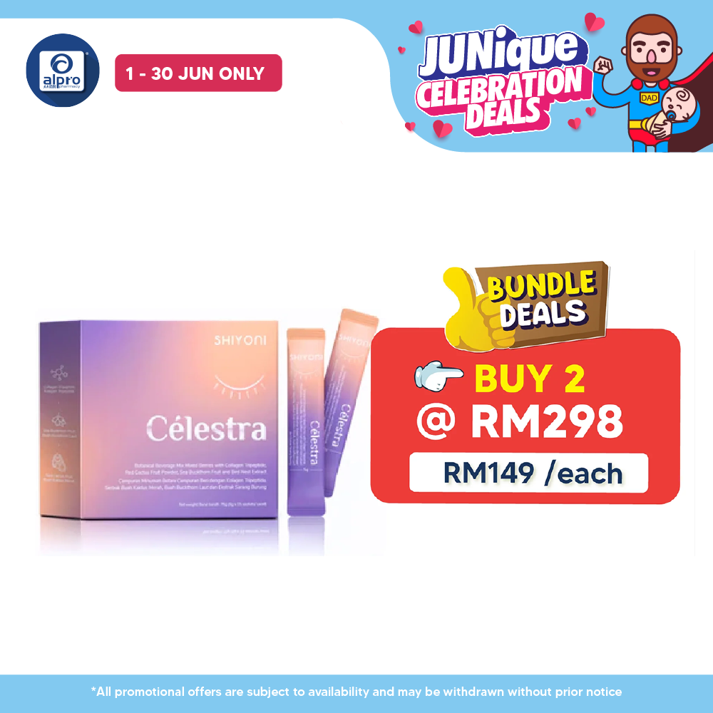 Shiyoni Celestra Collagen Drink 5g ×15 Sachets | Daily Beauty Collagen Support Shiyoni