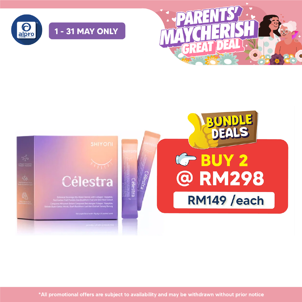 Shiyoni Celestra Collagen Drink 5g ×15 Sachets | Daily Beauty Collagen Support Shiyoni