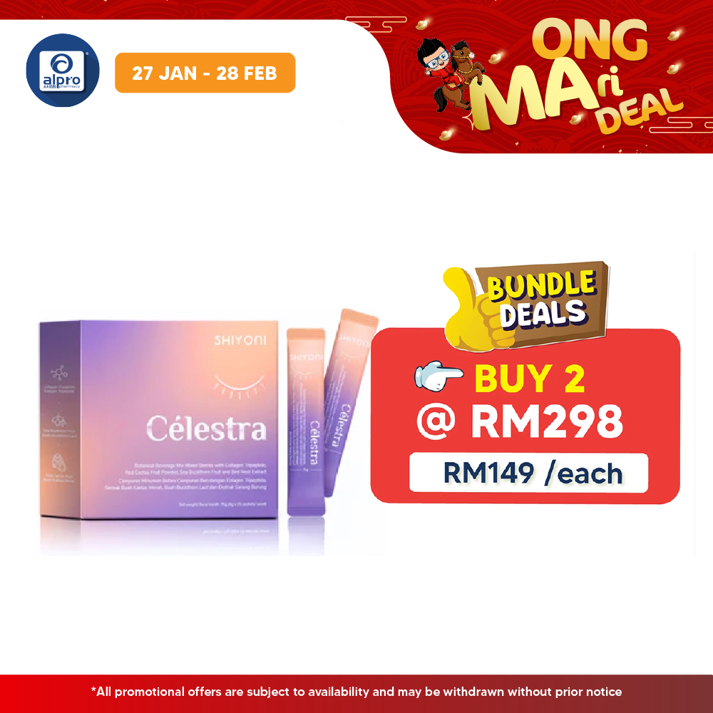 Shiyoni Celestra Collagen Drink 5g ×15 Sachets | Enhances Skin Collagen Production