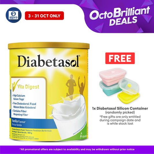 Diabetasol Milk | Vanilla 800g Diabetasol