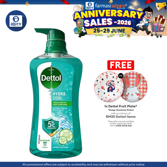 Dettol Shower Gel Hydracool 950ml | Refreshing & Cooling Dettol
