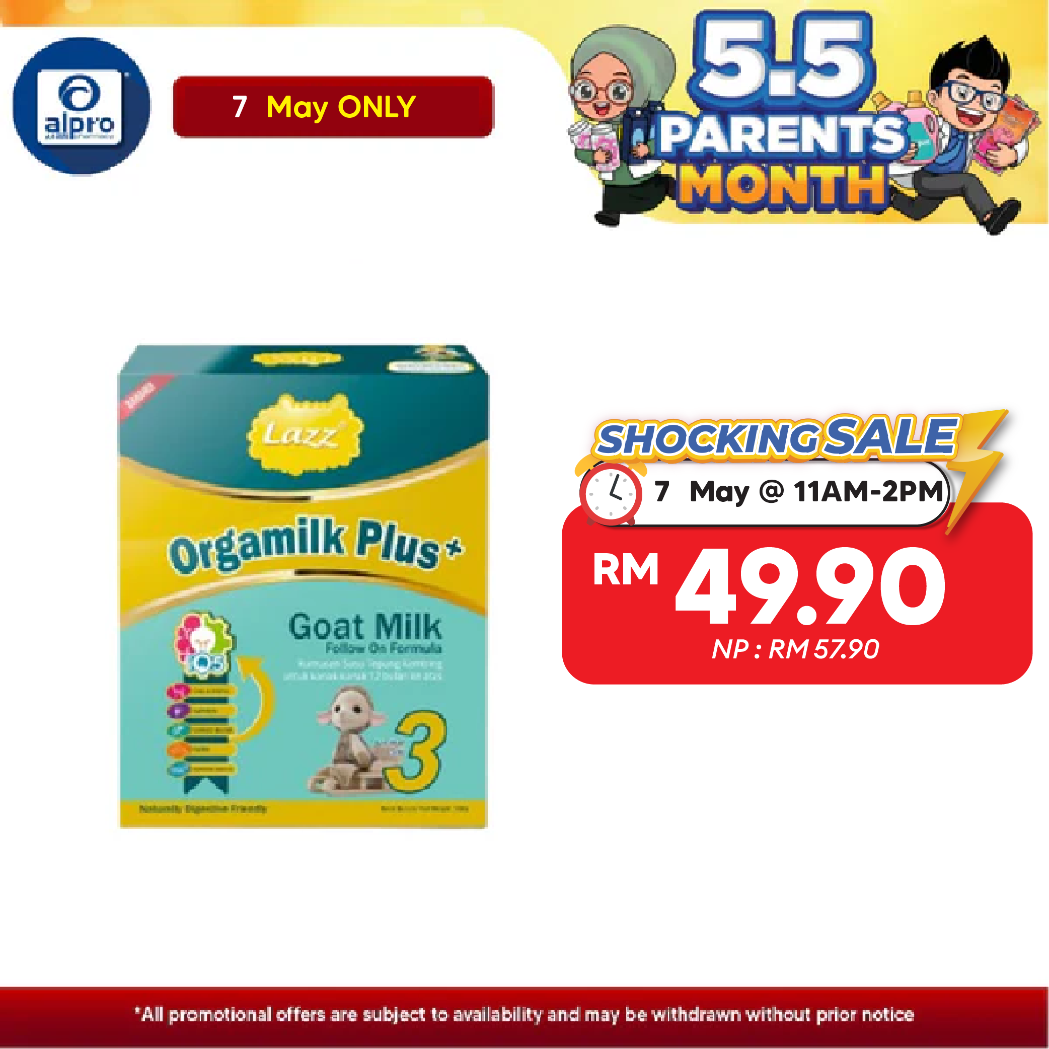 Lazz Orgamilk Plus+ Langkah 3 550g | Brain Development Lazz
