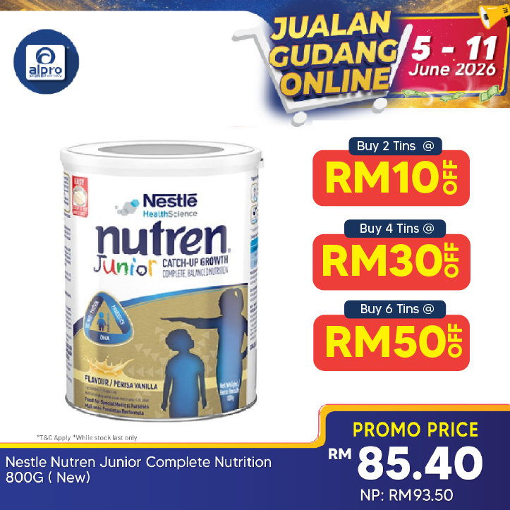 Nestle Nutren Junior Complete Nutrition 800g ( New) Nestle