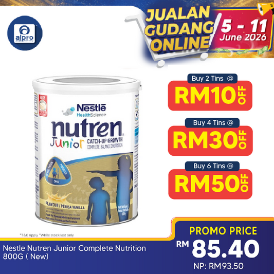 Nestle Nutren Junior Complete Nutrition 800g ( New) Nestle