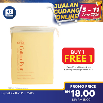 Lilybell Cotton Puff | 228s Alpro Pharmacy