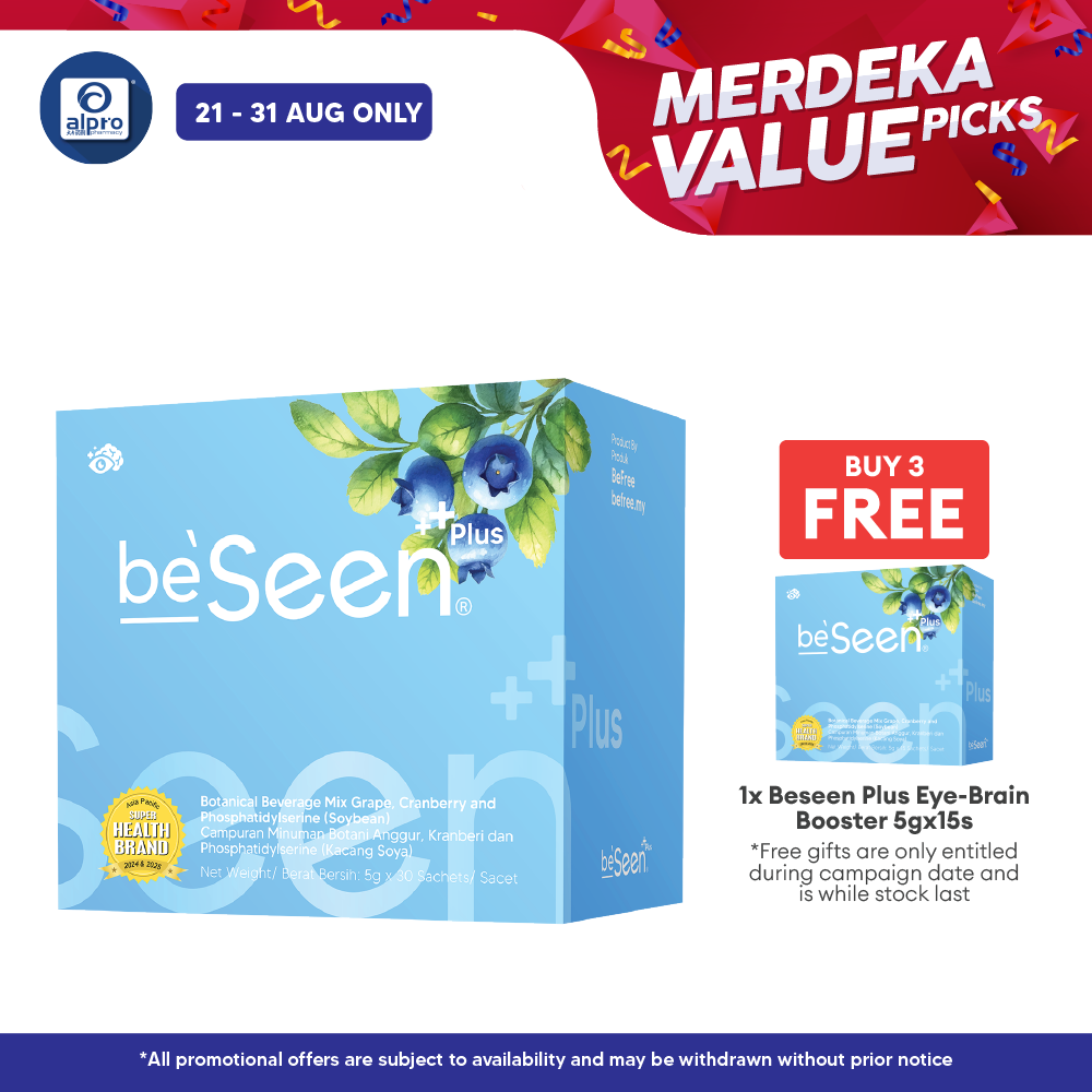 Beseen Plus Eye-Brain Booster 30s Alpro Pharmacy