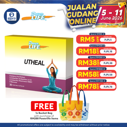 Powerlife Utheal 3 x 10s | Health Supplement Powerlife