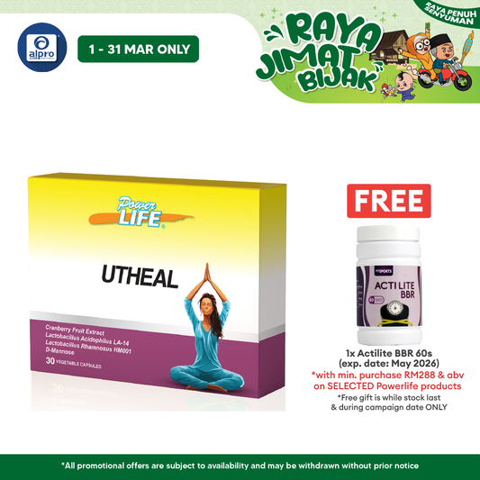 Powerlife Utheal 3 x 10s | Health Supplement Powerlife