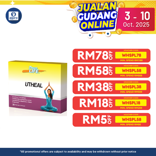 Powerlife Utheal 3 x 10s | Health Supplement Powerlife