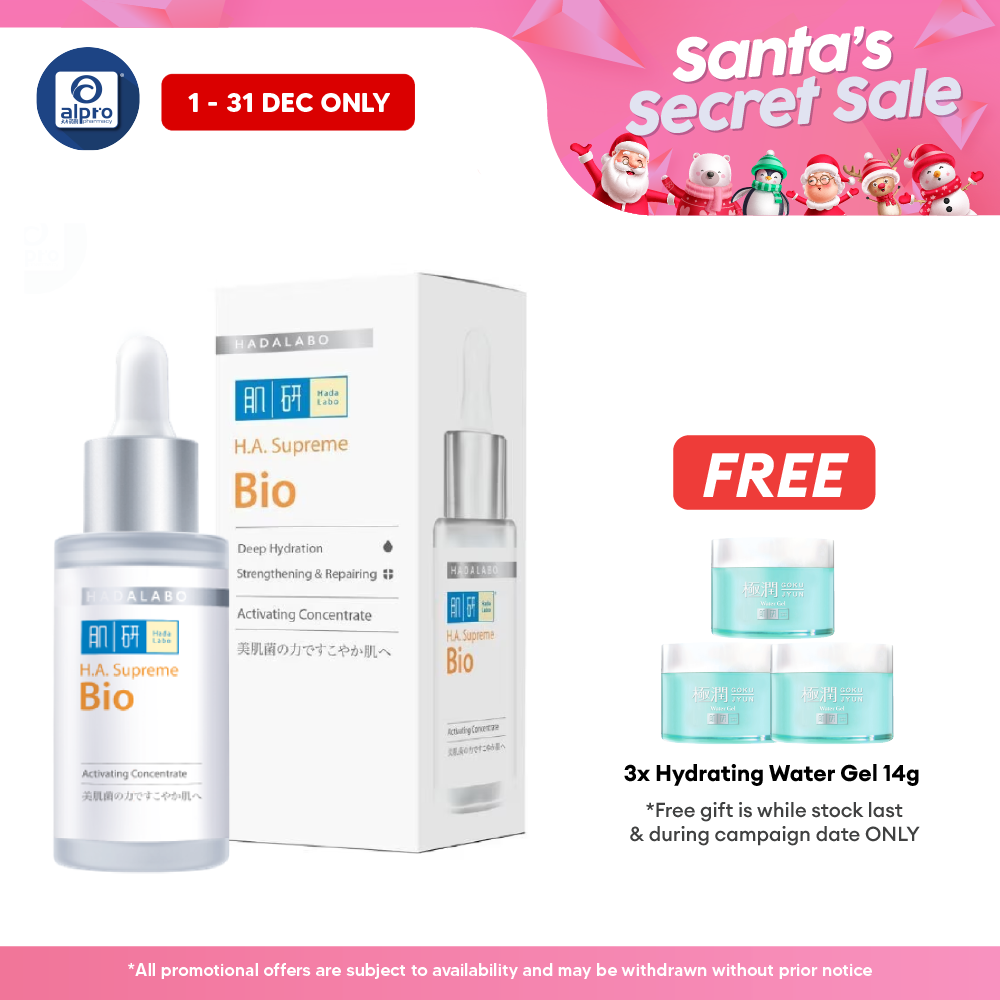 Hada Labo H.a. Supreme Bio Activating Concentrate | Balances Skin Microbiome Alpro Pharmacy