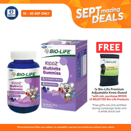 Bio-life Kiddz Multivits Gummies 60s | For Picky Eaters Kids Alpro Pharmacy
