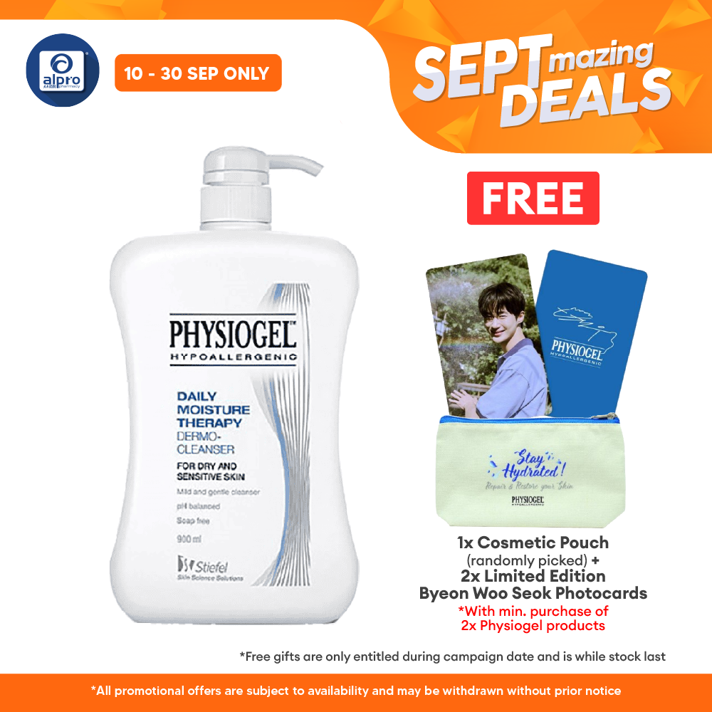 Physiogel Daily Moisture Therapy Dermo Cleanser 900ml | Soothes and Softens Alpro Pharmacy