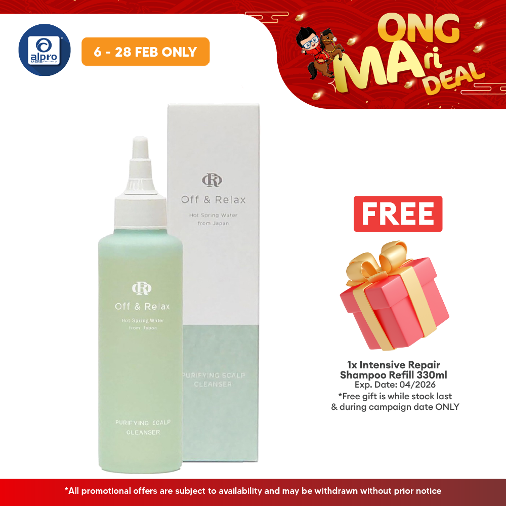 Off & Relax Spa Purifying Scalp Cleanser 150ml | Gently Cleanses and Purifies Scalp Alpro Pharmacy