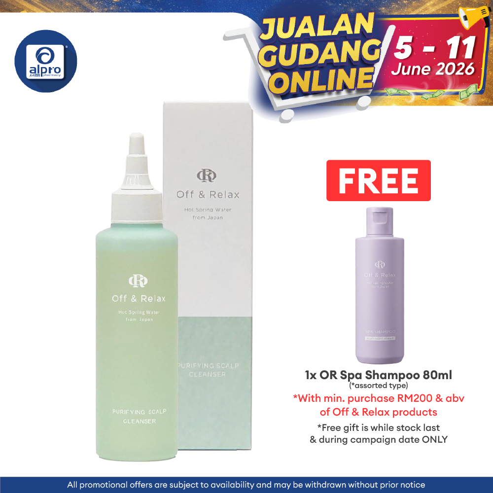 Off & Relax Spa Purifying Scalp Cleanser 150ml | Gently Cleanses and Purifies Scalp Off & Relax