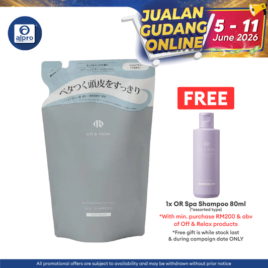 Off & Relax Spa Shampoo Refresh Refill 400ml Off & Relax