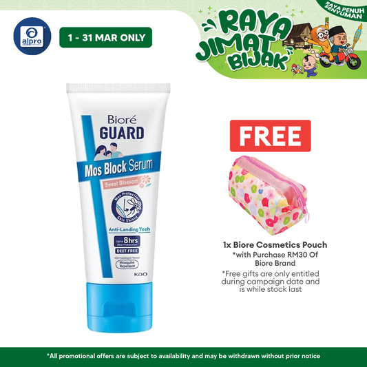 Biore Guard Mos Block Serum Sweet Blossom | Mosquito Repellent Alpro Pharmacy