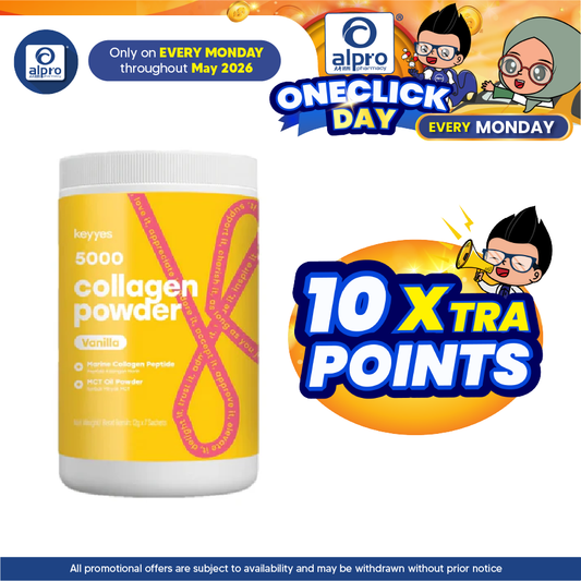 Keyyes 5000mg Collagen Vanilla + MCT Oil (400g) | Optimise Health and Beautify Keyyes