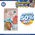 Haritage Hola! Granola Beverage Yoghurt Mixberry 245g (35g ×7s) | Simplify Your Breakfast and Amplify Healthy Snacks