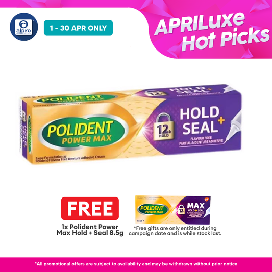 Polident Power Max Hold + Seal 70g | Protect and Extra Comfort Polident