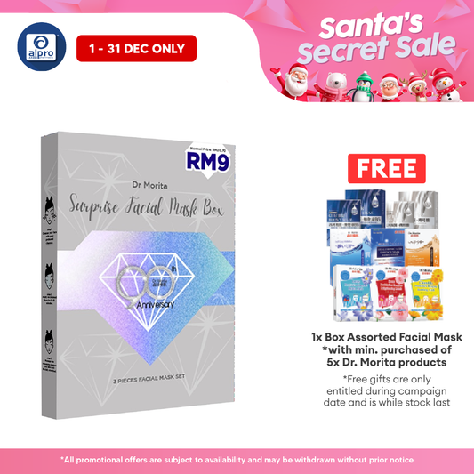 Dr.morita Surprise Facial Mask Box 3s | Strengthens The Skin Barrier Alpro Pharmacy
