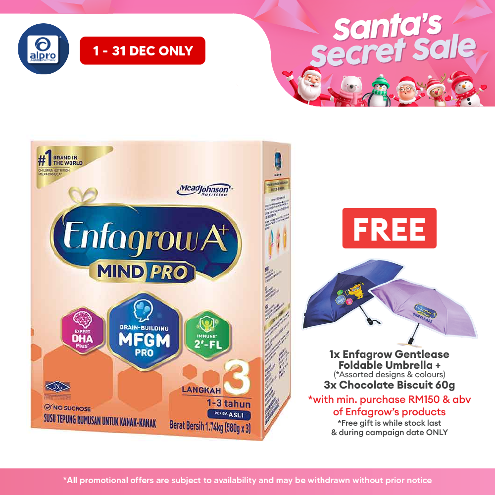 Enfagrow A+ Mindpro S3 Original 1.74kg (New) Enfagrow