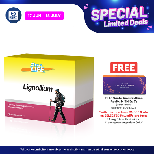 Powerlife Lignollium  6 x 10s | For Sinustis Powerlife