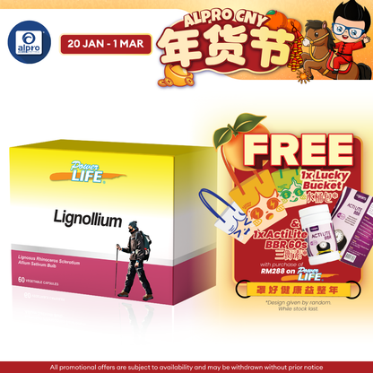 Powerlife Lignollium  6 x 10s | For Sinustis