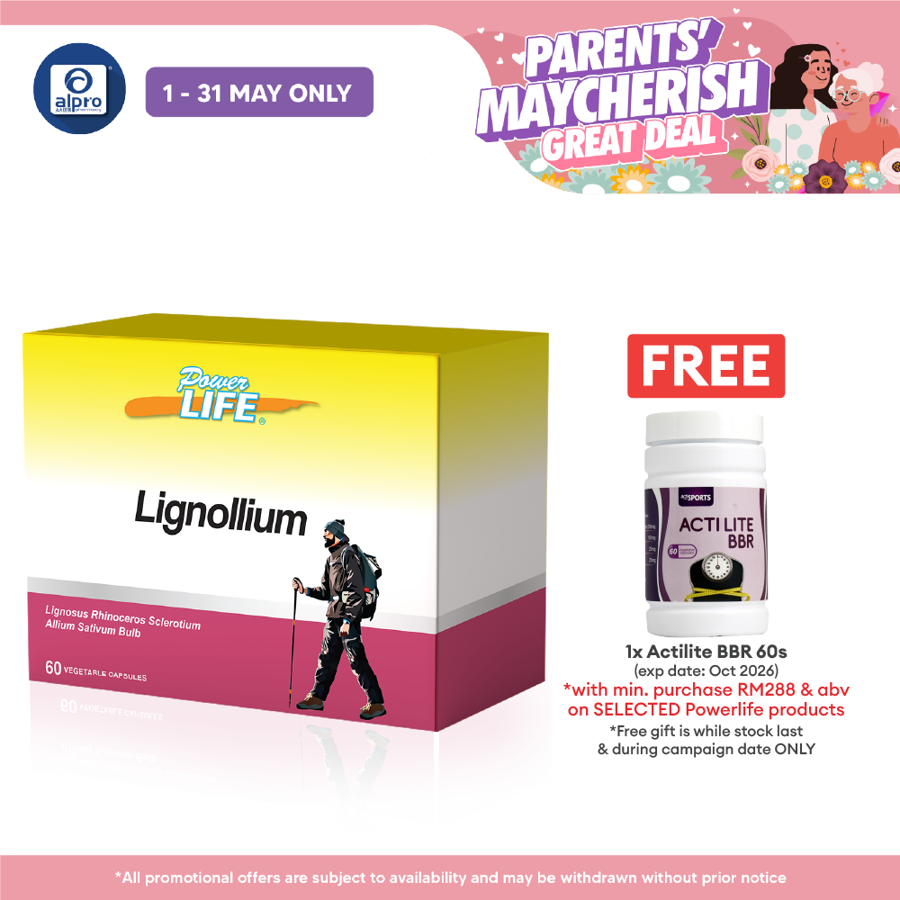 Powerlife Lignollium 6 x 10s | For Sinustis Powerlife