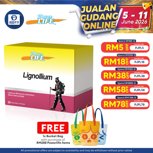 Powerlife Lignollium  6 x 10s | For Sinustis Powerlife
