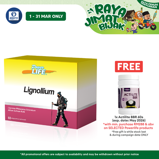 Powerlife Lignollium  6 x 10s | For Sinustis Powerlife