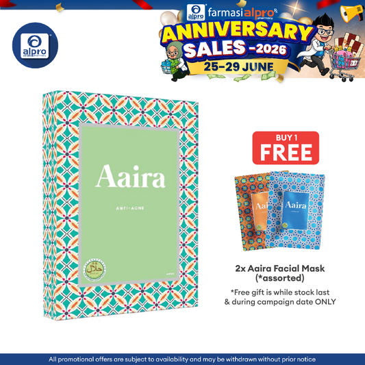 Aaira Anti-Acne Facial Mask 4s | Diminishing Acne Scar Aaira