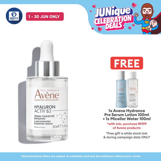 Avène Hyaluron Activ B3 Concentra Plump Serum 30mL | Immediate Tightening Effect Avene